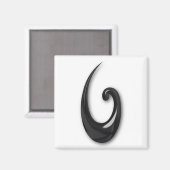 Aimant Maori-Poisson Hook-obsidian (Recto/Verso)