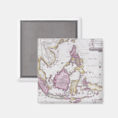 Aimant Map of China & Indonesia | 1710 (Recto/Verso)