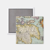 Aimant Map of Scotland | Écosse militaire (Recto/Verso)