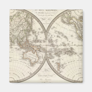 Aimant Mappemonde - Carte du monde