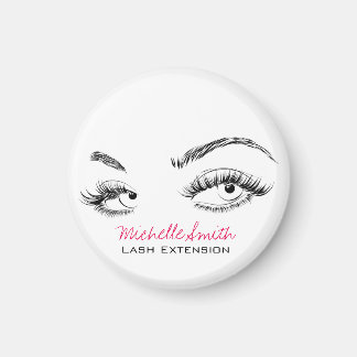 Aimant Maquillage Artiste Lashes Brosses Noir et Blanc Si