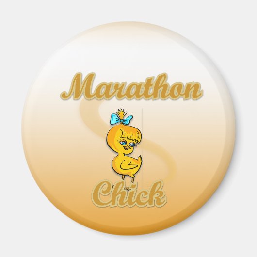 Aimant Marathon Chick (Devant)