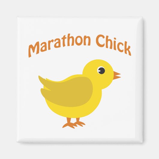 Aimant Marathon Chick (Devant)