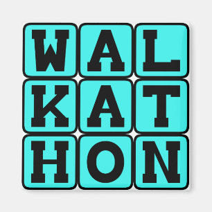 Aimant Marathon de marche, Collecte de fonds par la march
