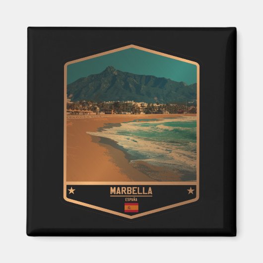 Aimant Marbella (Devant)