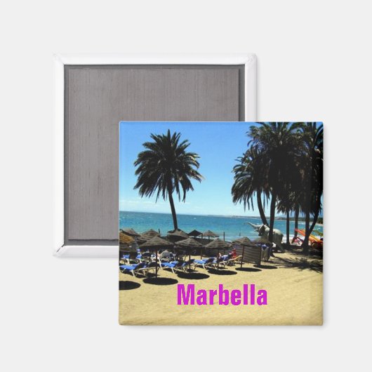 Aimant Marbella (Recto/Verso)