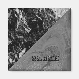 Aimant Marble noir