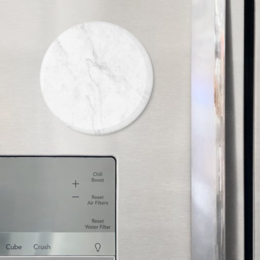 Aimant Marbre Blanc (In situ (réfrigérateur))
