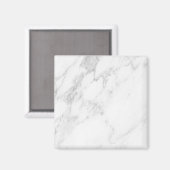Aimant Marbre Blanc (Recto/Verso)