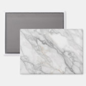 Aimant Marbre Blanc (Recto/Verso)