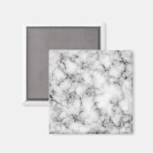 Aimant Marbre blanc (Recto/Verso)
