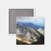 Aimant Marbre blanc Quarries, Carrara - Italie (Recto/Verso)
