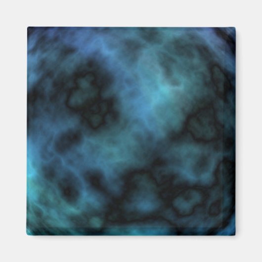 Aimant Marbre Bleu Cosmic Faux (Devant)