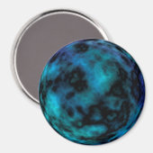 Aimant Marbre Bleu Cosmic Faux (Recto/Verso)