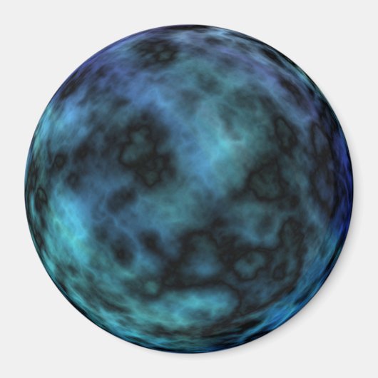 Aimant Marbre Bleu Cosmic Faux (Devant)