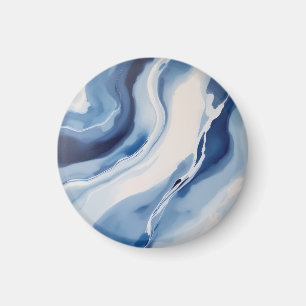 Aimant Marbre Bleu Profond
