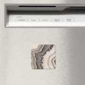 Aimant Marbre gris noir blanc agneau naturel pierre (In Situ (Lave-vaisselle))