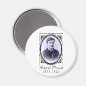 Aimant Marcel Proust (Recto/Verso)