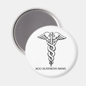 AIMANT MARCHANDISE CAUDEUSUS POUR LES AFFAIRES DU MÉDECIN (Recto/Verso)