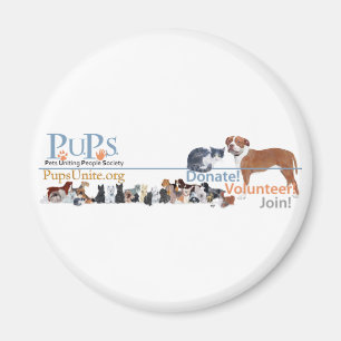 Aimant Marchandise de logo de PUPs
