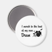 Aimant Marche au feu : Tambour (Recto/Verso)