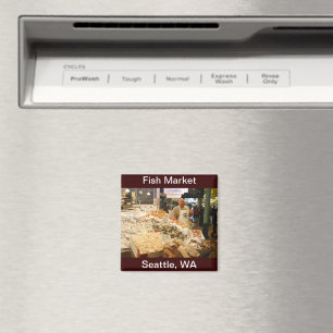 Aimant Marché aux poissons Seattle Washington