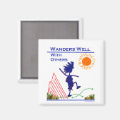 Aimant Marche Bien Avec Les Autres (Recto/Verso)