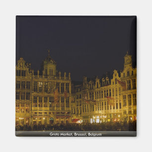 Aimant Marché de Grote, Bruxelles, Belgique