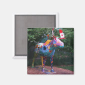 Aimant Marche de l'art de Moose Chicago (Recto/Verso)