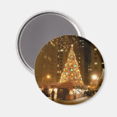 Aimant Marché de Noël - 21 décembre 2005 à Chicago (Recto/Verso)