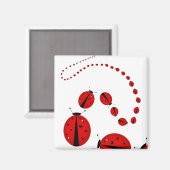 Aimant Marche des Bugs de la Dame (Recto/Verso)