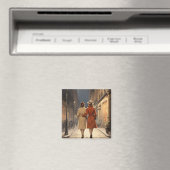 Aimant Marche nocturne confortable pour un couple lesbien (In Situ (Lave-vaisselle))