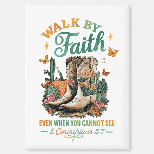 Aimant Marche Par La Foi... (Recto)