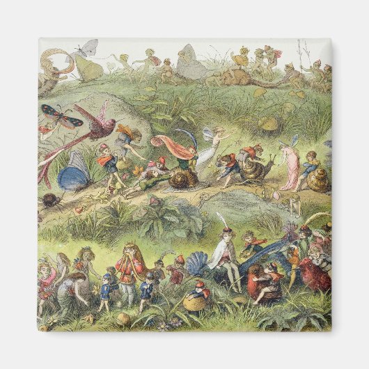 Aimant Marche triomphale de l'Elf-Roi, illustration de (Devant)