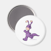 Aimant Marche violet Blumaroo (Recto/Verso)