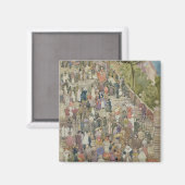 Aimant Marches de Père Noël Maria Aracoeli, Rome (Recto/Verso)