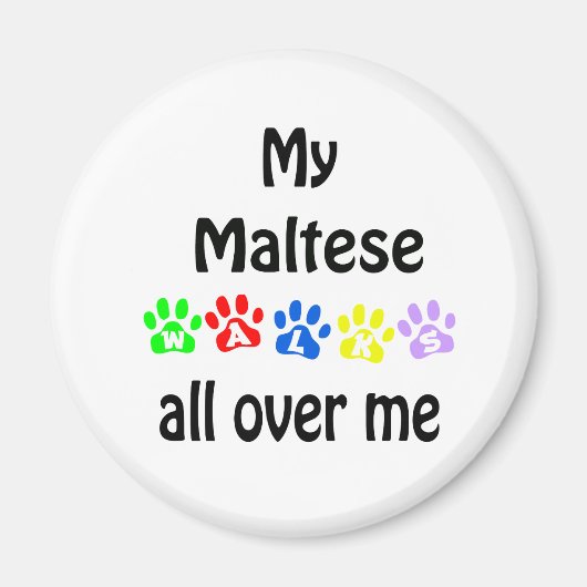 Aimant Marches maltaises Design (Devant)