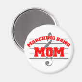 Aimant Marching Band Maman (Recto/Verso)