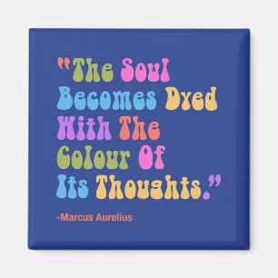 Aimant Marcus Aurelius Pensées Couleur Notre Âme