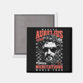 Aimant Marcus Aurelius Stoïque Philosophe Citation Motiva (Recto/Verso)