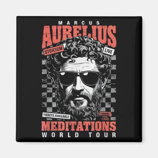 Aimant Marcus Aurelius Stoïque Philosophe Citation Motiva (Devant)
