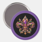 Aimant Mardi Gras (Recto/Verso)