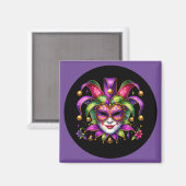 Aimant Mardi Gras (Recto/Verso)