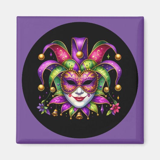Aimant Mardi Gras (Devant)