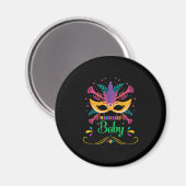 Aimant Mardi Gras Baby (Recto/Verso)