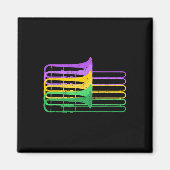 Aimant Mardi Gras Br Trombone Marching Orchestra (Devant)