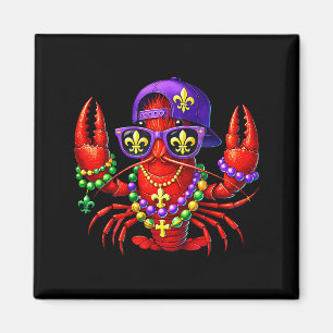 Aimant Mardi gras homard mardi gras carnaval fête nouveau