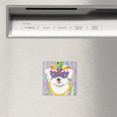 Aimant Mardi Gras Maltese (In Situ (Lave-vaisselle))