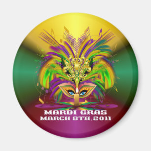 Aimant Mardi-Gras-Mask-The-Queen-V-4