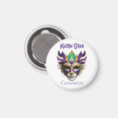 Aimant Mardi Gras Masque Thunder_Cove (Recto/Verso)